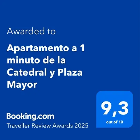 Magic House A 1 Minuto De La Catedral Y Plaza Mayor Apartamento *
